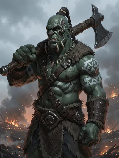 Orc Barbarian
